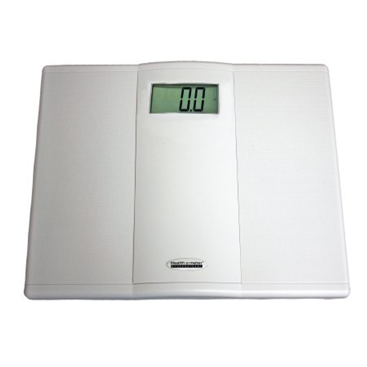 Floor Scale Health O Meter Digital Audio Display 400 lbs. / 181 kg Capacity White Battery Operated 894KLT