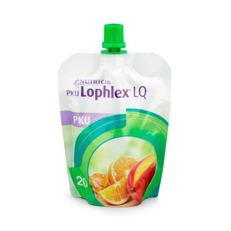PKU Oral Supplement Lophlex LQ Tropical Flavor 4.2 oz. Pouch Ready to Use 86055