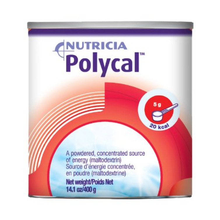 Oral Supplement PolyCal Unflavored Powder 400 Gram Canister 89461