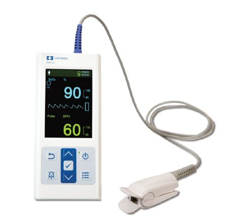 Handheld Pulse Oximeter Nellcor PM10N Battery Operated Audible and Visible Alarm PM10N-NA Each/1