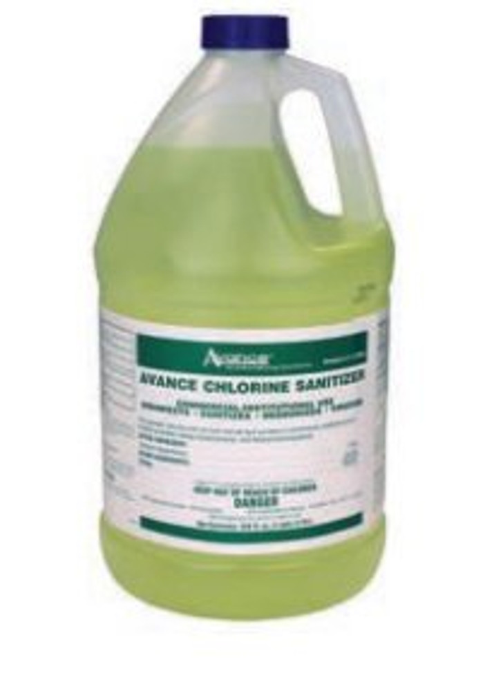 Avance Chlorine Sanitizer 1 gal. 117604 Case/4