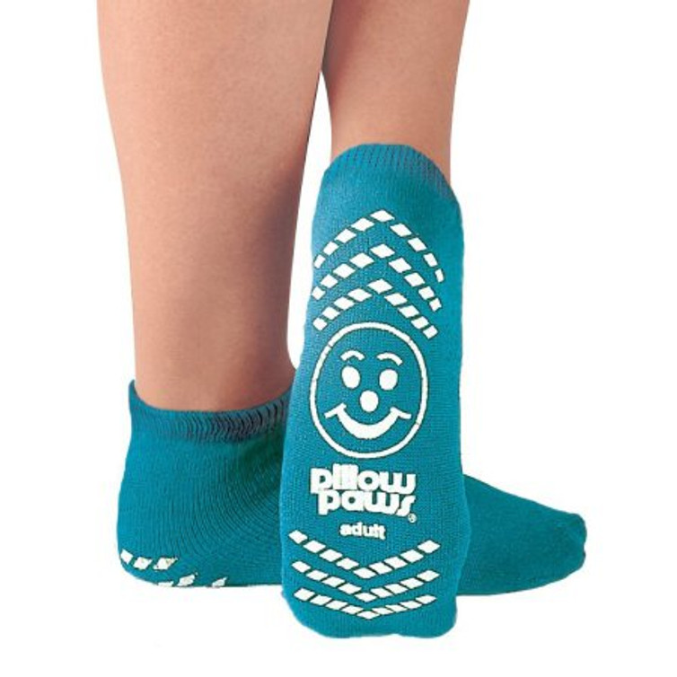 Slipper Socks TredMates Teal Ankle High 3828