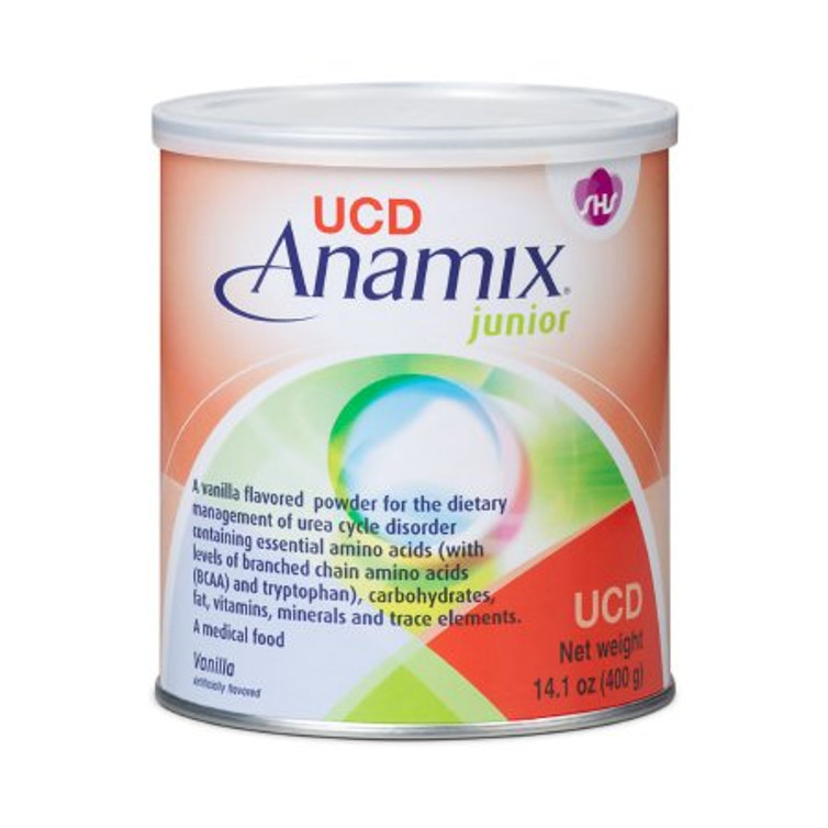 Urea Cycle Disorder Oral Supplement UCD Anamix Junior Vanilla Flavor 14 oz. Can Powder 59293