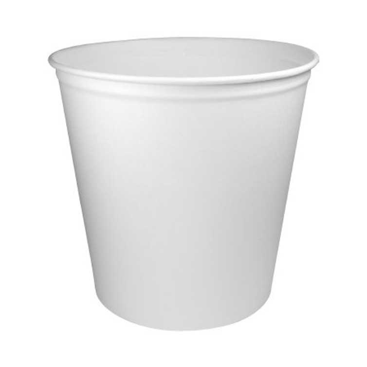 Food Container Flexstyle White Single Use Paper 2-1/4 X 3 X 3-1/6 Inch H4085-2050 Case/500