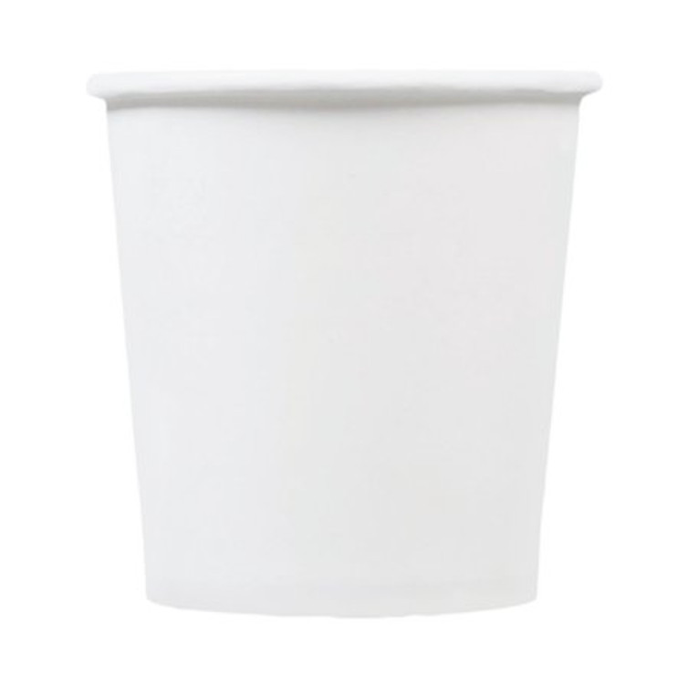 Bucket Solo White Single Use Paper 6-1/4 X 8-1/3 X 8-1/8 Inch 10T1-N0198 Case/100