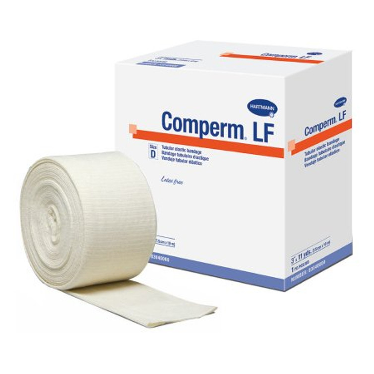 Elastic Tubular Support Bandage Comperm 8-1/2 Inch X 11 Yard Standard Compression Pull On Natural Size K NonSterile 83090000 Box/1