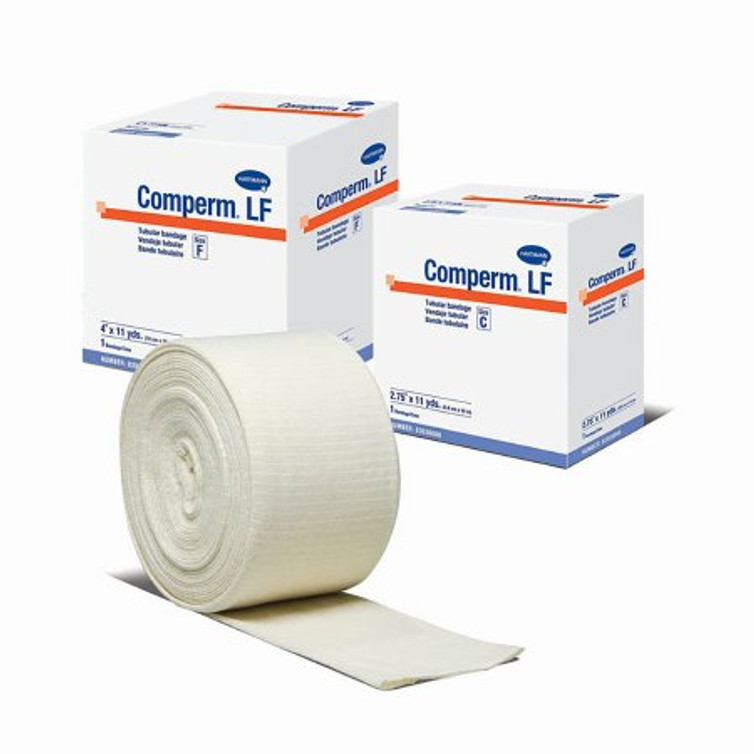 Elastic Tubular Support Bandage Comperm 7 Inch X 11 Yard Standard Compression Pull On Natural Size J NonSterile 83080000 Box/1