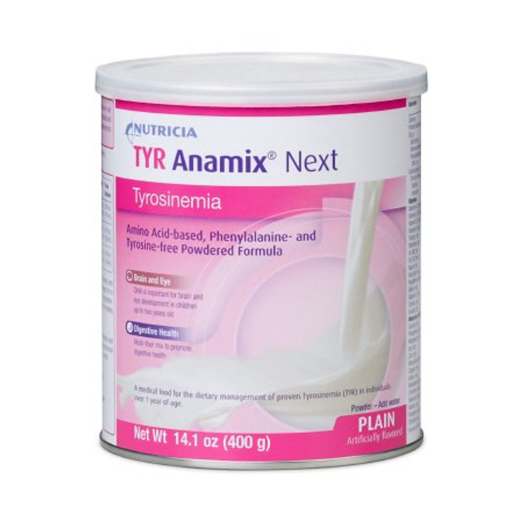 PKU Oral Supplement TYR Anamix Infant Unflavored 400 Gram Can Powder 89479