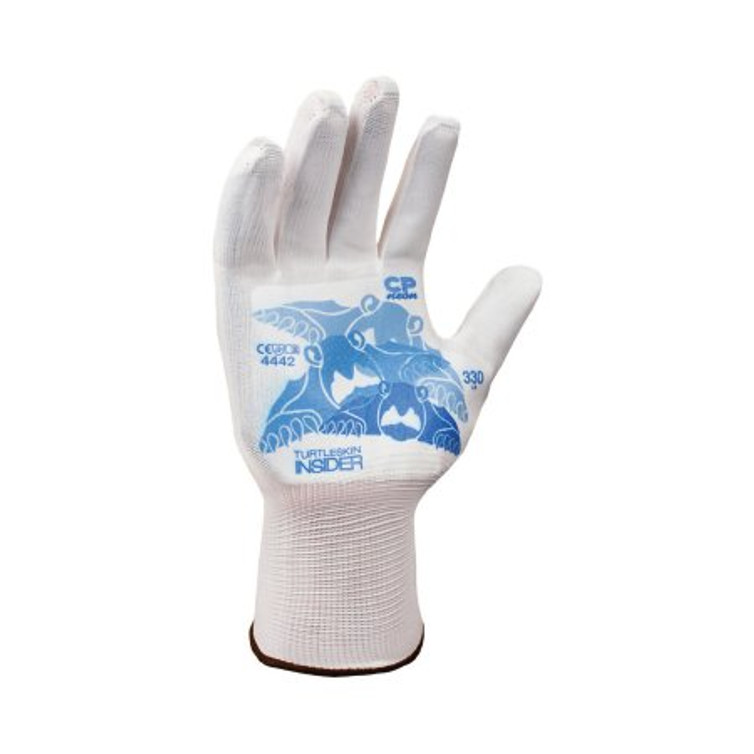 Cut Resistant Glove Liner Turtleskin CP Neon Insider Powder Free Nylon / Polyester White Small CPB-300-SMALL Pair/1