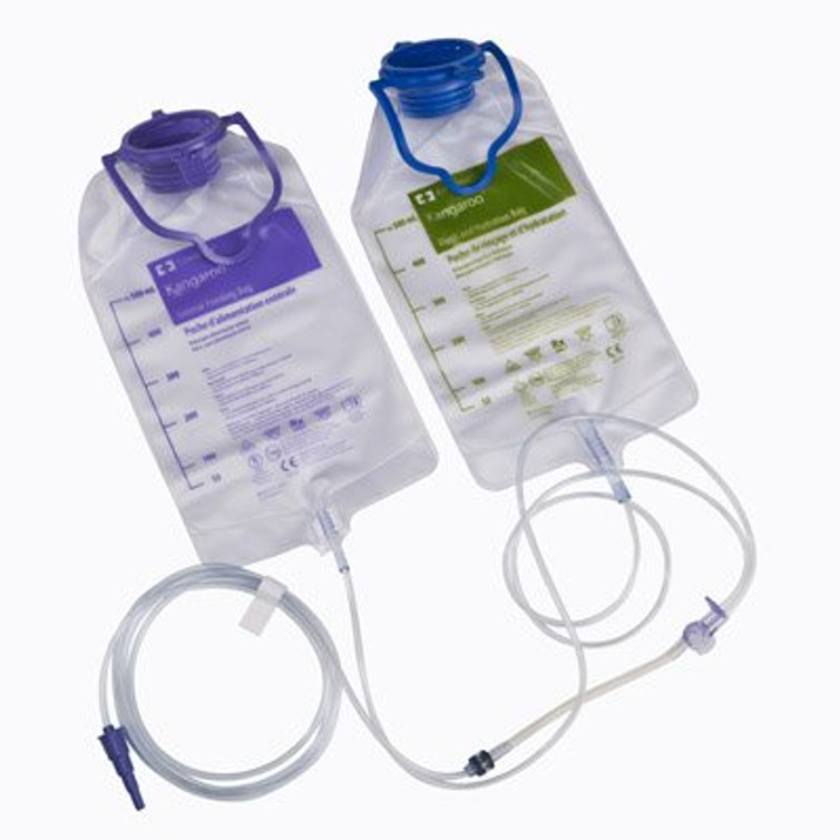 Enteral Feeding Pump Bag Set Kangaroo ePump 500 mL DEHP-Free PVC 674668