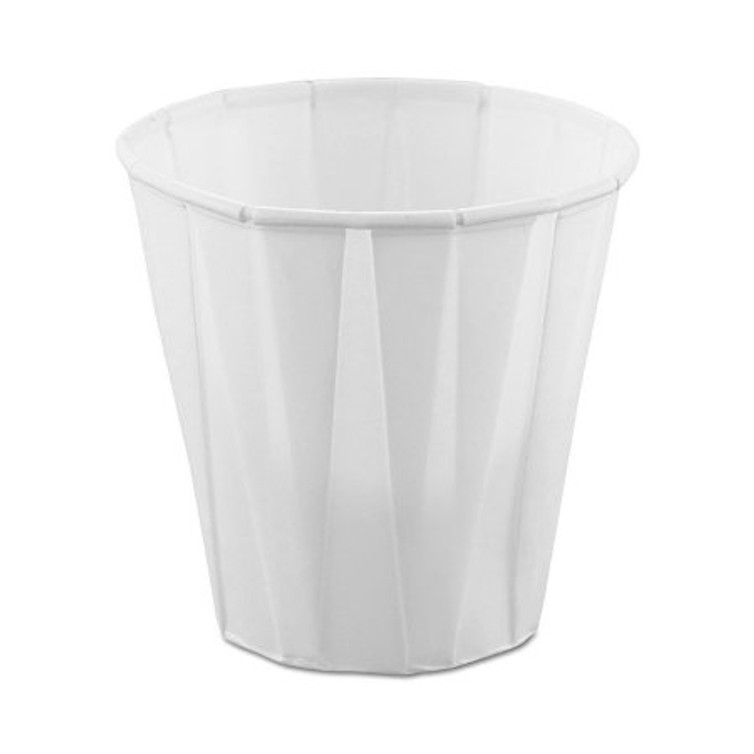 Souffle Cup Solo 3.5 oz. White Paper Disposable 450-2050