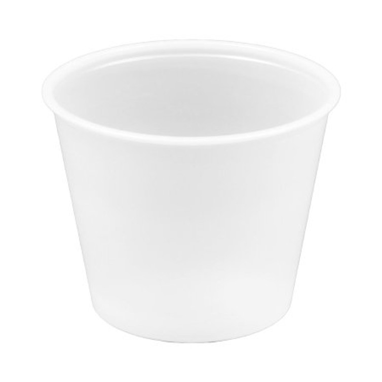 Souffle Cup Solo 5.5 oz. Translucent Plastic Disposable P550N