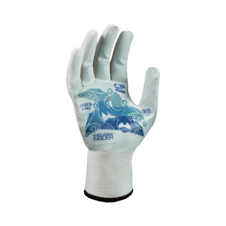Cut Resistant Glove Liner Turtleskin CP Neon Insider Powder Free Nylon / Polyester White Large CPB-300-LARGE Pair/1
