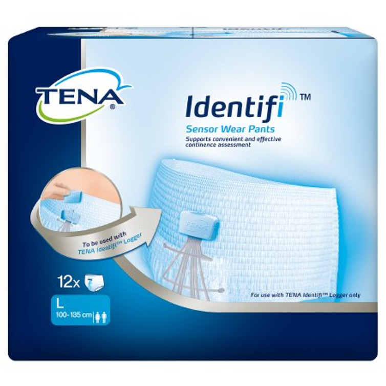 Unisex Adult Incontinence Brief TENA Identifi Sensor Large Disposable Heavy Absorbency 60014