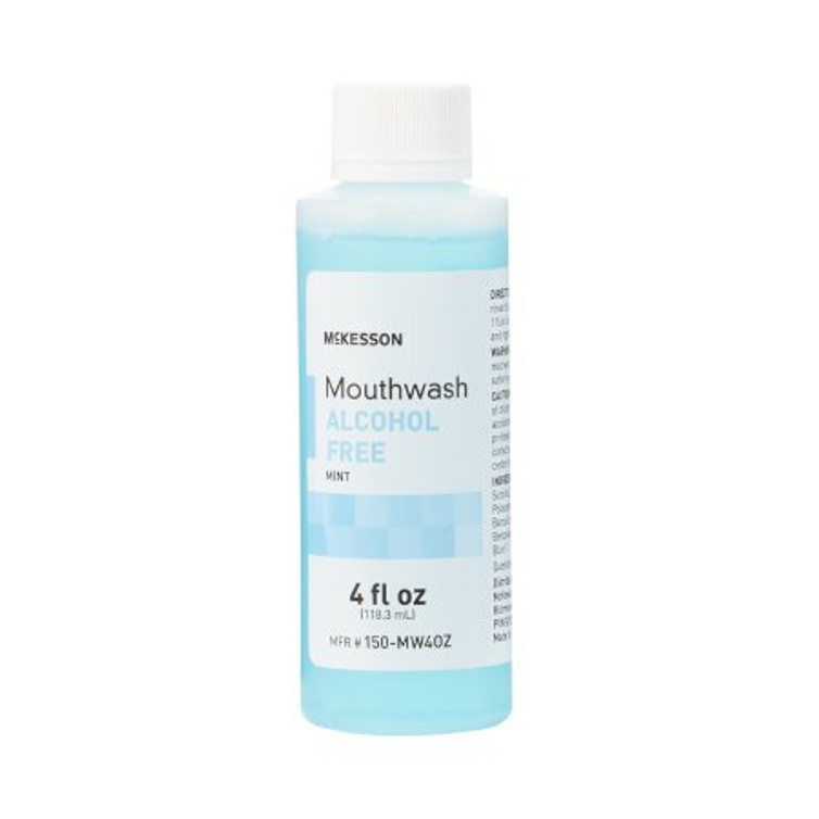 Mouthwash McKesson 4 oz. Mint Flavor 150-MW4OZ