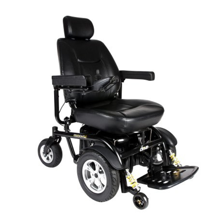 4 Wheel Rollator drive Nitro Black Tall Height Aluminum Frame RTL10266BK-T Each/1