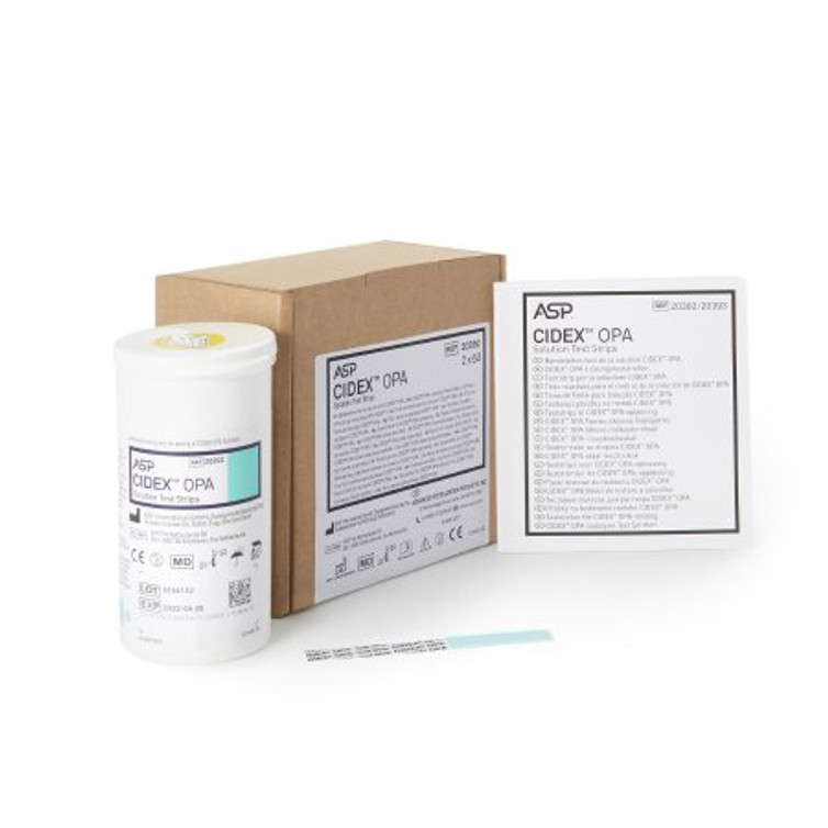 OPA Concentration Indicator Cidex Pad 60 Test Strips Bottle Single Use 20392