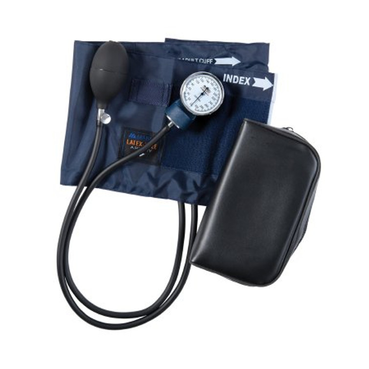 Aneroid Sphygmomanometer with Cuff Mabis Precision 2-Tubes Pocket Size Hand Held Child Small Cuff 09-141-015 Each/1