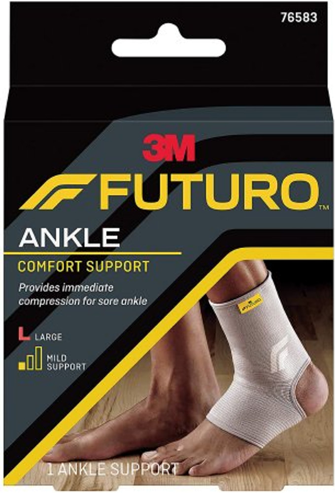 Ankle Support 3M Futuro Comfort Lift Large Pull-On Left or Right Foot 76583ENR