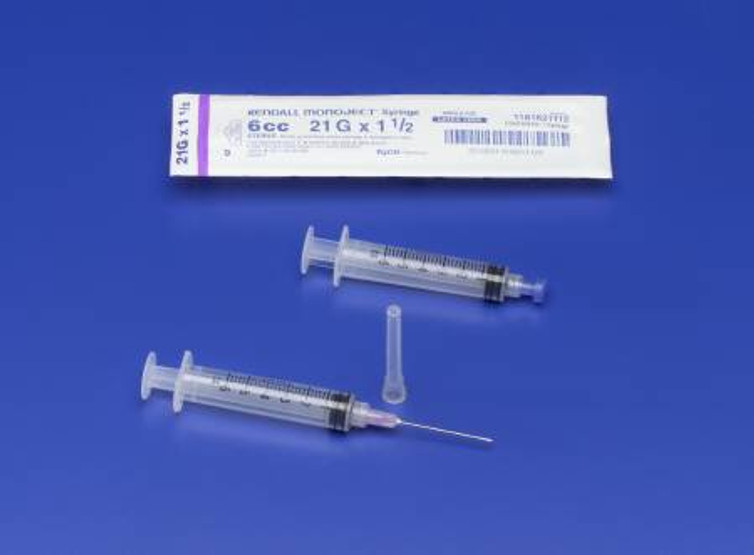 Hypodermic Needle Monoject SoftPack Without Safety 18 Gauge 1-1/2 Inch Length 1188818113