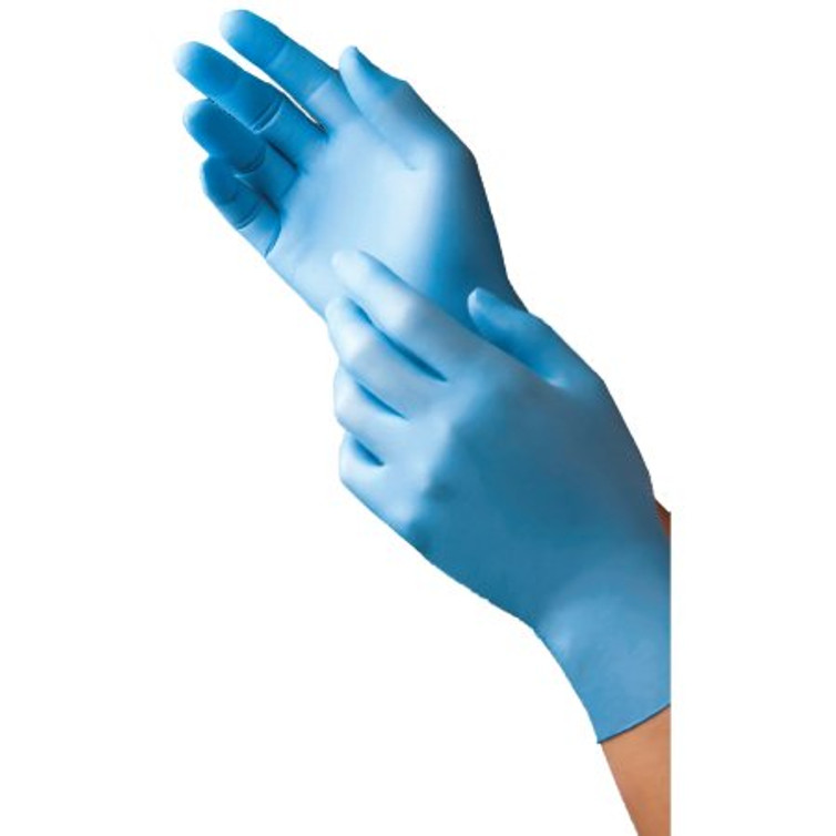 Exam Glove 9252 Series X-Large NonSterile Nitrile Standard Cuff Length Textured Fingertips Blue Not Chemo Approved 9252-35 Case/2000