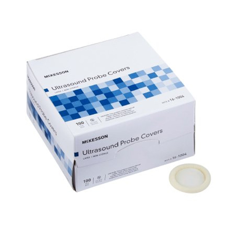 Ultrasound Probe Cover McKesson 1-1/4 X 8 Inch Latex NonSterile For use with Ultrasound Probe 16-1004