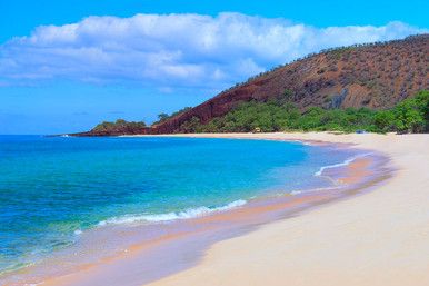 Big Beach - Makena Beach, Maui, Hawaii | Buy Aluminum Metal Prints