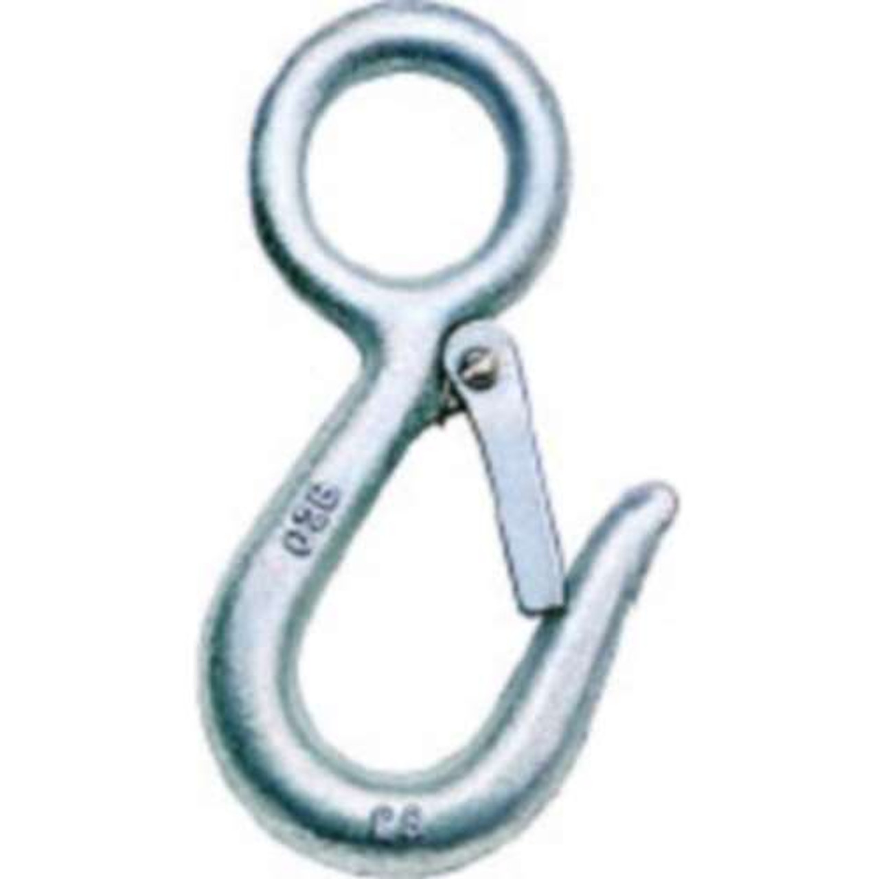 9/16 CHICAGO SAFETY SNAP HOOK W/LATCH- WLL 1000 LBS -229609 - Bairstow  Lifting Products