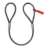 1/2" X 12' 6X19 EYE & EYE WIRE ROPE SLING W/ TAG & RFID