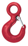 3/4 TON CROSBY CARBON EYE HOOK L320C HOOK W/ LATCH 1022205