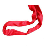 E150 X 4' RED PR5 CONTINUOUS POLYESTER ROUND SLING W/ RFID