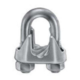 1/16" G-426 LT DUTY GALVANIZED MALLEABLE WIRE ROPE CLIP