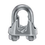 1/8" G-426 LT DUTY GALVANIZED MALLEABLE WIRE ROPE CLIP