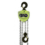 AMH 1 TON CHAIN HOIST W/10' LIFT/8' HAND CHAIN