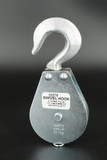 SWIVEL HOOK BLOCK - 1/4" WIRE 2-1/2" SHEAVE - WLL 685 LBS