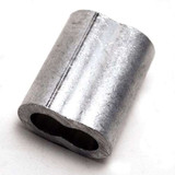 3/16" ALUMINUM NICOPRESS STYLE SWAGE FERRULE/SLEEVE