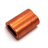 1/16" COPPER NICOPRESS STYLE SWAGE FERRULE/SLEEVE