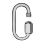3/16" ZINC PLATED QUICK LINK D81001 - WLL 616 LBS