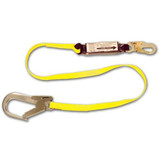 1" X 3' WEB LANYARD W/ZORBER & 3600# GATE REBAR HOOK