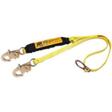 1" X 4' WEB LANYARD W/ZORBER T.B. RING & 3600# GATE SNAP HK