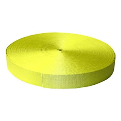 3" YELLOW 9800#/SQUARE INCH #7 POLYESTER WEB 2000' PER BOX