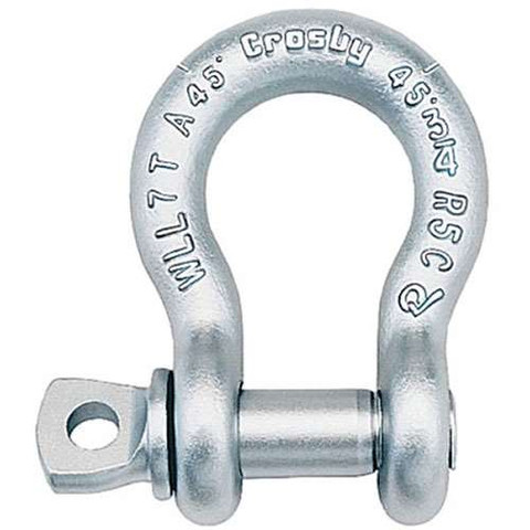 1-3/8" CROSBY 21T SCREW PIN ALLOY SHACKLE - G-209A 1017648