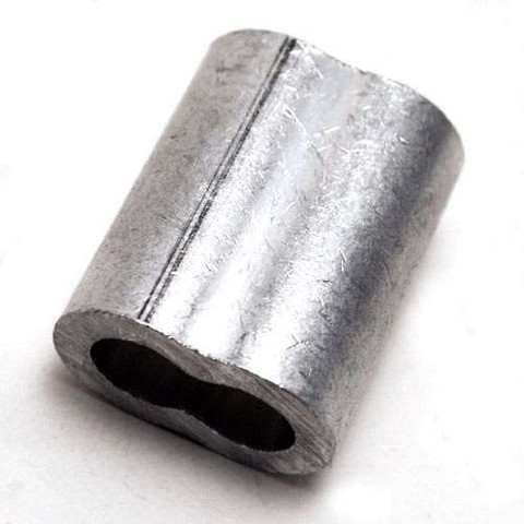 3/64" ALUMINUM NICOPRESS STYLE SWAGE FERRULE/SLEEVE