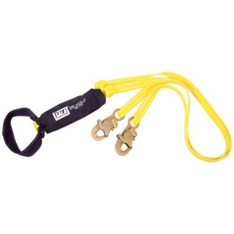 1" X 4' DOUBLE LEG WEB LANYARD W/LOOP ZORBER & 3600 GATE REBA