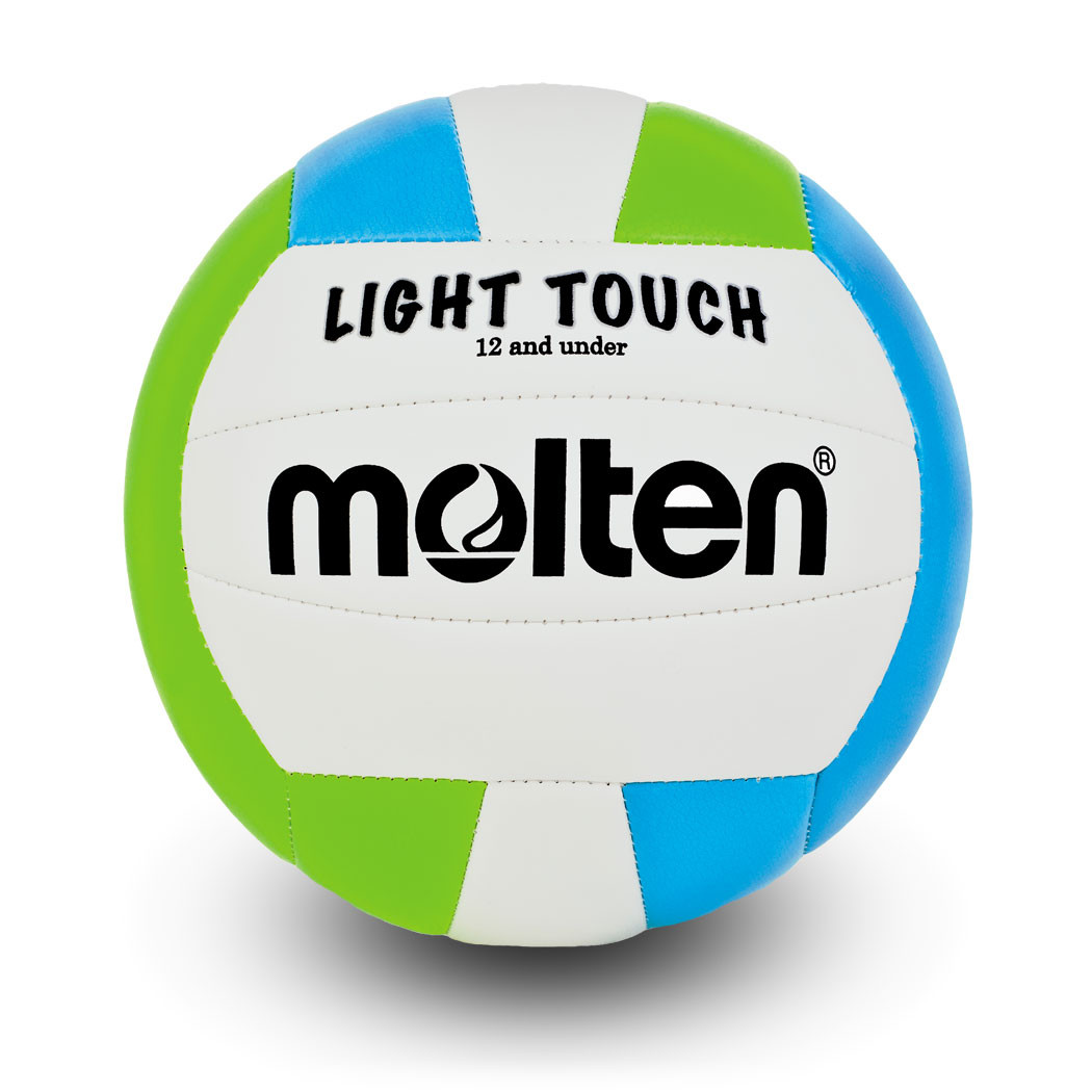 Light Touch Volleyball- Green/Blue | Volleyball | Molten USA