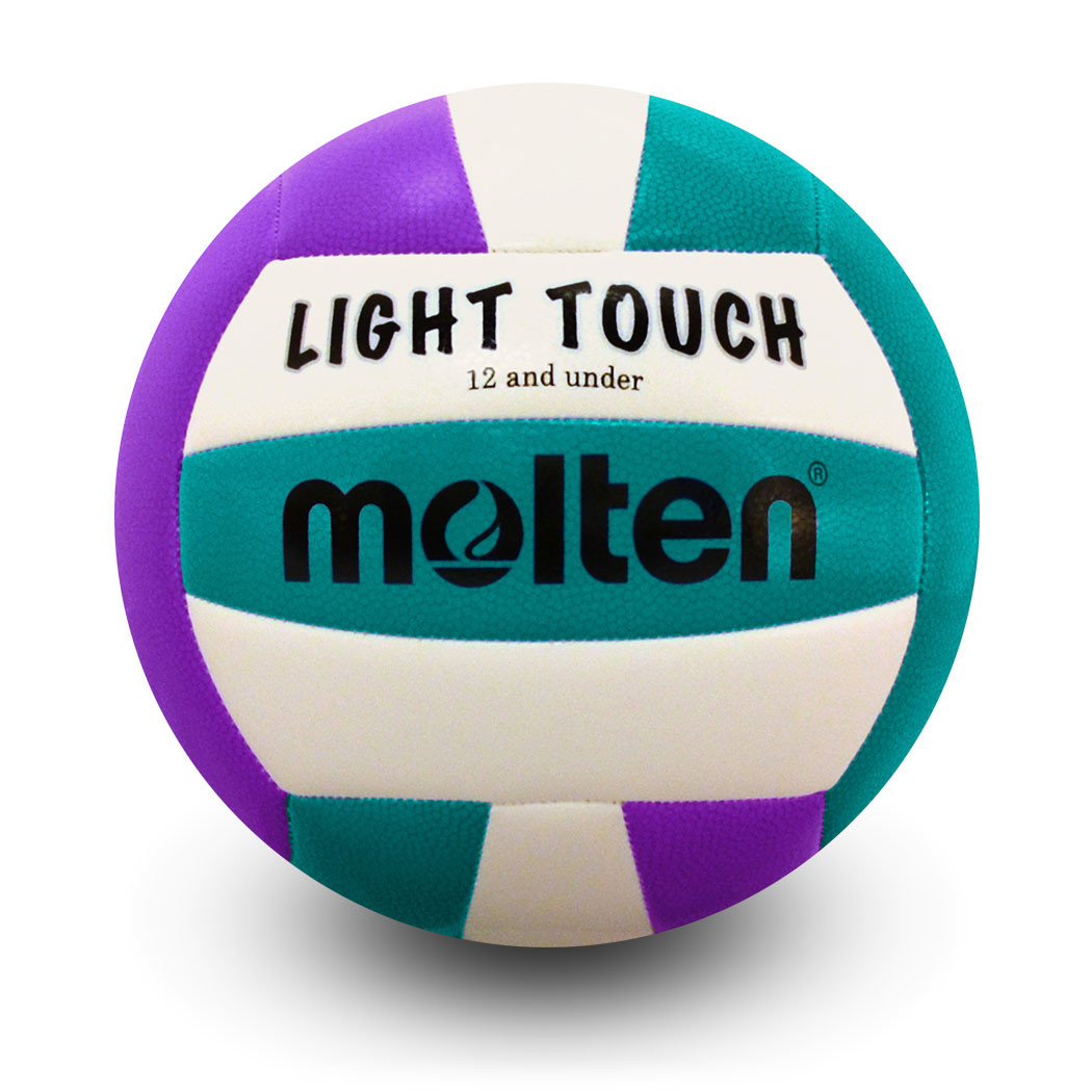 Light Touch Volleyball- Violet/Aqua | Volleyball | Molten USA