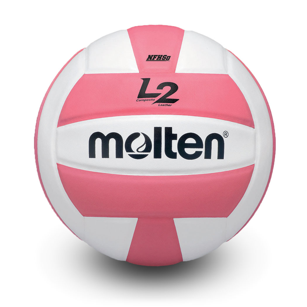 L2 Volleyball Pink Volleyball Molten USA