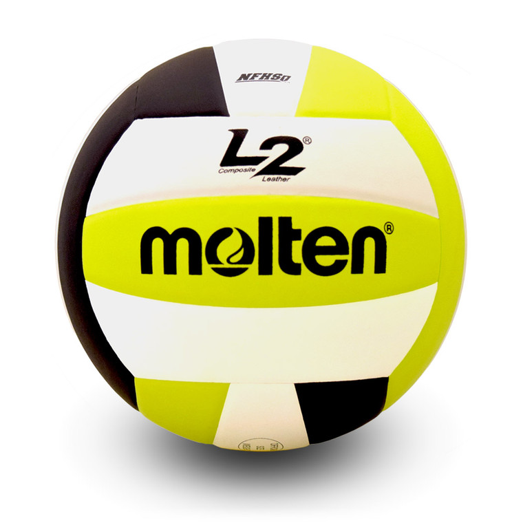 L2 Volleyball- Black/Lime