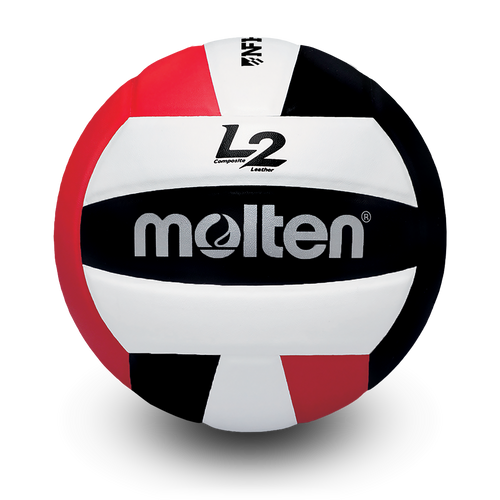 molten チアホーン② L2 Volleyball- Black/Red-HS | Volleyball | Molten USA