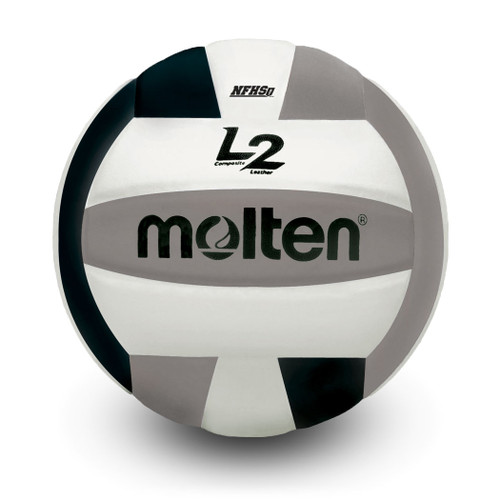 L2 Volleyball- Black/Silver-HS | Volleyball | Molten USA